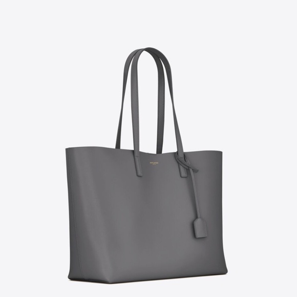 SHOPPING SAINT LAURENT LEATHER TOTE - Picture 5 of 14